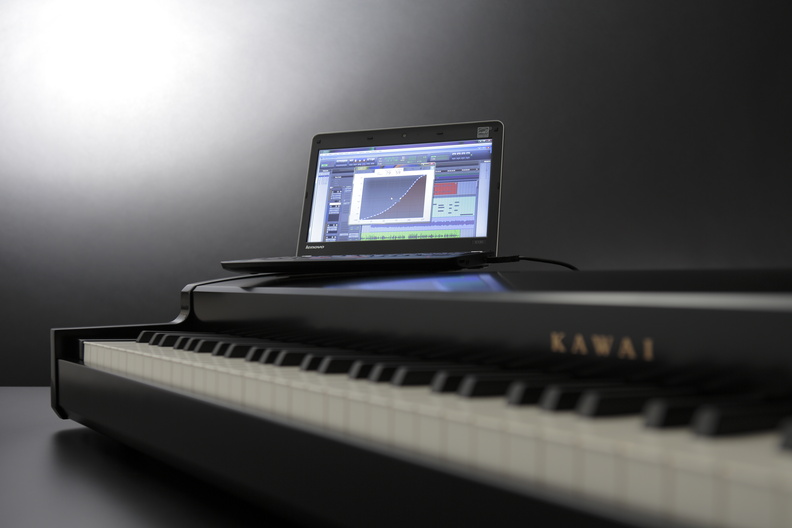 Kawai VPC1 – Holztastatur und Software-Arbeitsplatz
