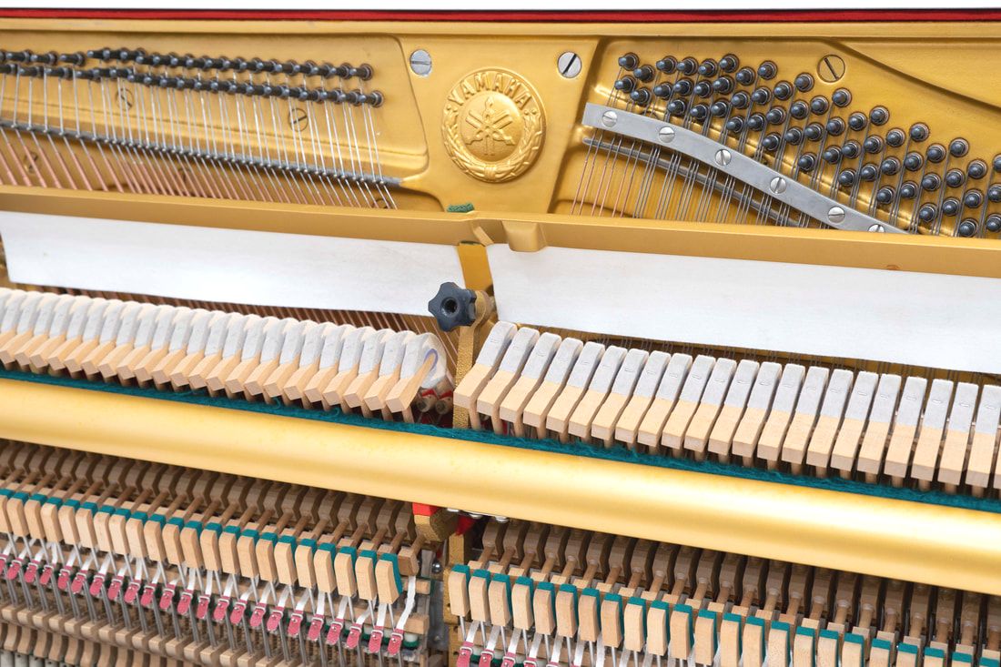 Yamaha U3 – weiß – gebraucht – überholt - Image 3