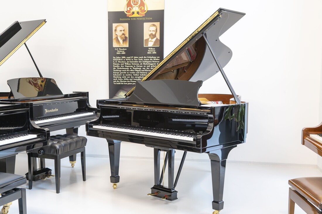Steinway & Sons O-180, Baujahr 1965, vollständig renoviert 2026 – Gesamtansicht